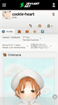 Mobile Screenshot of cookie-heart.deviantart.com