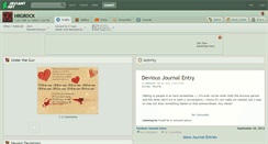 Desktop Screenshot of hrgrock.deviantart.com