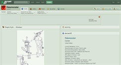 Desktop Screenshot of pokemonster.deviantart.com