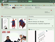 Tablet Screenshot of els3bas.deviantart.com