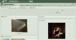 Desktop Screenshot of maliciousmallard.deviantart.com