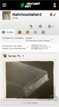 Mobile Screenshot of maliciousmallard.deviantart.com
