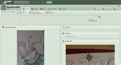 Desktop Screenshot of king-rat-miller.deviantart.com