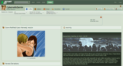 Desktop Screenshot of cyberneticdenim.deviantart.com