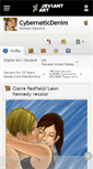 Mobile Screenshot of cyberneticdenim.deviantart.com