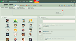 Desktop Screenshot of hinatalavender.deviantart.com