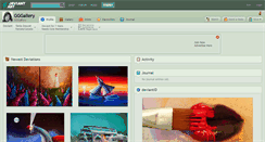 Desktop Screenshot of gggallery.deviantart.com