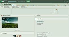 Desktop Screenshot of gabrielsalazar.deviantart.com