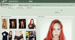 Desktop Screenshot of iriname.deviantart.com