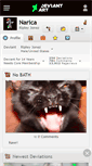 Mobile Screenshot of narica.deviantart.com