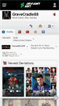 Mobile Screenshot of gravecradle88.deviantart.com