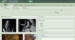 Desktop Screenshot of katku.deviantart.com