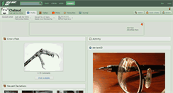 Desktop Screenshot of chabaud.deviantart.com
