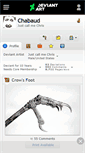 Mobile Screenshot of chabaud.deviantart.com