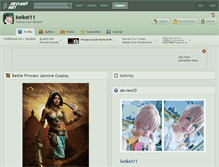 Tablet Screenshot of keikei11.deviantart.com