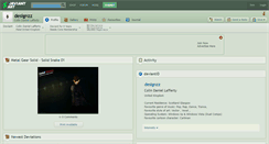 Desktop Screenshot of designzz.deviantart.com