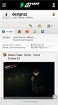 Mobile Screenshot of designzz.deviantart.com