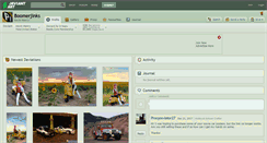 Desktop Screenshot of boomerjinks.deviantart.com