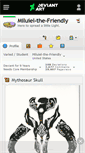 Mobile Screenshot of miluiel-the-friendly.deviantart.com