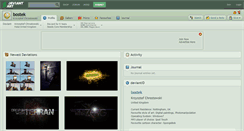 Desktop Screenshot of bostek.deviantart.com