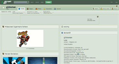 Desktop Screenshot of g3ckoman.deviantart.com