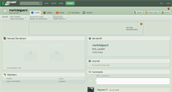 Desktop Screenshot of markdalgaard.deviantart.com