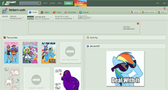 Desktop Screenshot of hintern-weh.deviantart.com