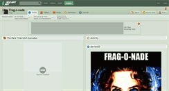 Desktop Screenshot of frag-o-nade.deviantart.com