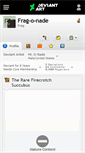 Mobile Screenshot of frag-o-nade.deviantart.com