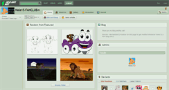 Desktop Screenshot of nala15-fanclub.deviantart.com