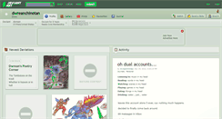 Desktop Screenshot of dwreanchinotan.deviantart.com