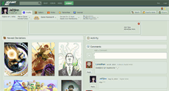 Desktop Screenshot of jadjinn.deviantart.com