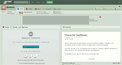 Desktop Screenshot of booklolz.deviantart.com