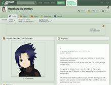 Tablet Screenshot of monokuro-no-panties.deviantart.com