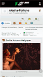 Mobile Screenshot of akasha-fortune.deviantart.com