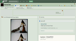 Desktop Screenshot of horrorclub.deviantart.com