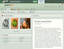 Tablet Screenshot of docjim10.deviantart.com