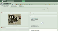 Desktop Screenshot of fallen-angel-kyo.deviantart.com