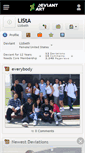 Mobile Screenshot of lista.deviantart.com