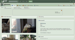 Desktop Screenshot of bella-terra.deviantart.com