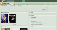 Desktop Screenshot of le-gasp-smax.deviantart.com