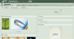 Desktop Screenshot of misterhahn.deviantart.com