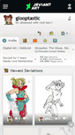 Mobile Screenshot of glooptastic.deviantart.com