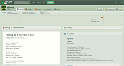 Desktop Screenshot of kfpm16.deviantart.com
