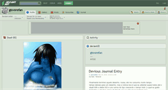 Desktop Screenshot of gtsvorefan.deviantart.com