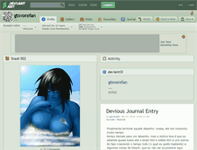 Tablet Screenshot of gtsvorefan.deviantart.com