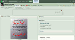 Desktop Screenshot of dracula-fan-club.deviantart.com