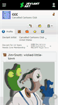 Mobile Screenshot of ccc.deviantart.com