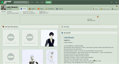 Desktop Screenshot of lady-beauty.deviantart.com