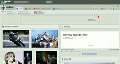 Desktop Screenshot of cadrage.deviantart.com